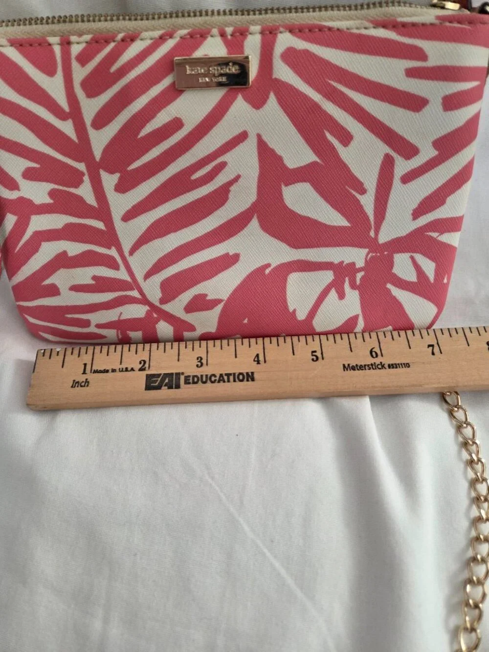 Kate Spade Grant Street Grainy Vinyl Lolly wristlet